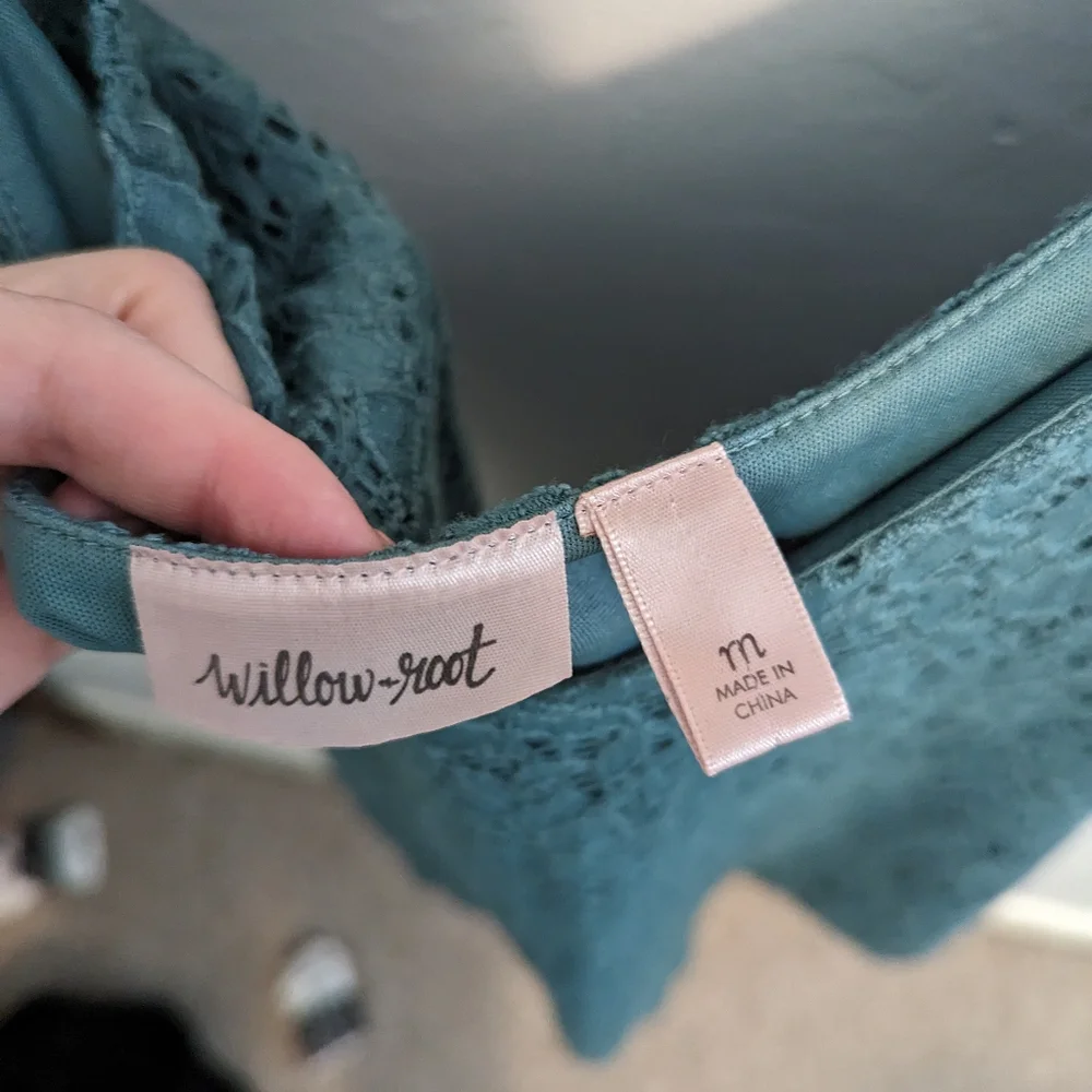 Lace Eyelet Top by Willow & Root - Picture 6 of 8